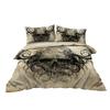  Hair Skull Bedding Sets With Duvet Cover 3 Pieces Bedspreads With 2 Pillow Shams