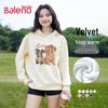 Baleno Women's Thermal Fleece Hooded Sweatshirt