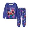 Children's Fashion Suit Skirt Round Neck Long Sleeve Top Pants