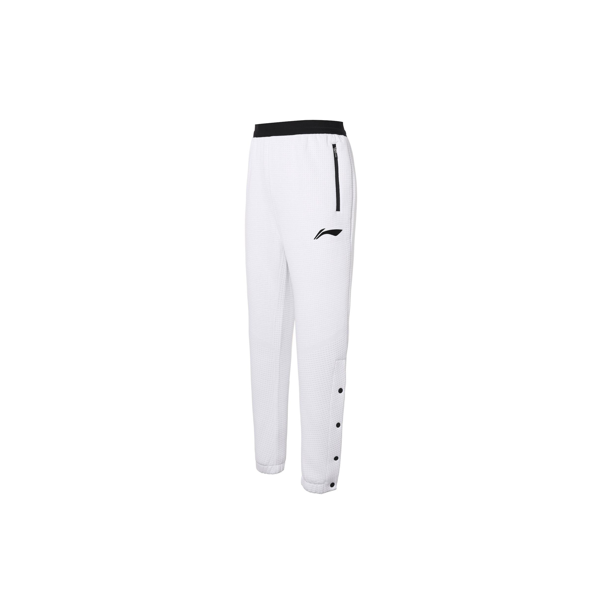 Li Ning Casual Pants Unisex White AKLSE99-2 L