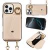 Compatible with iPhone 16 Pro Accordion Phone Case, Apple 15 Crossbody Phone Case, iPhone 14 Protective Case