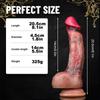 Dark Horse Liquid Silicone Penis Super Simulation Big Thick Fake Penis Woman Sex Toy Masturbation Device Adult Products