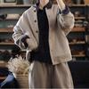 Women's Winter Velvet Thickened Fleece Hoodie Jacket