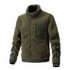Trendy Young Men's Casual Lamb Wool Jacket Autumn Winter American Style Outerwear for Cross Border