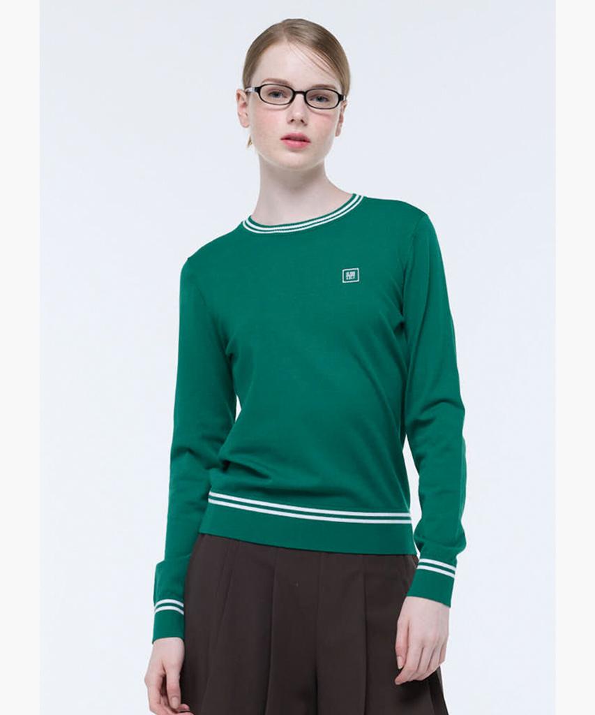 LECOQ GOLF Women'S Essential Round Long Sleeve Sweater (Gq322Lkp99)