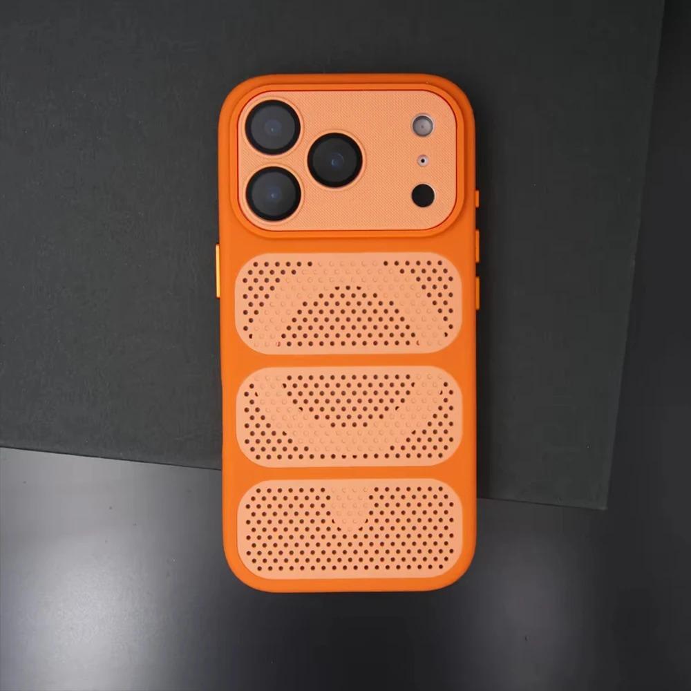 Heat Dissipation Magnetic Phone Case For iPhone 17 Pro Max Air 13 12 14 15 16 Plus For Magsafe Camera Protection Cover