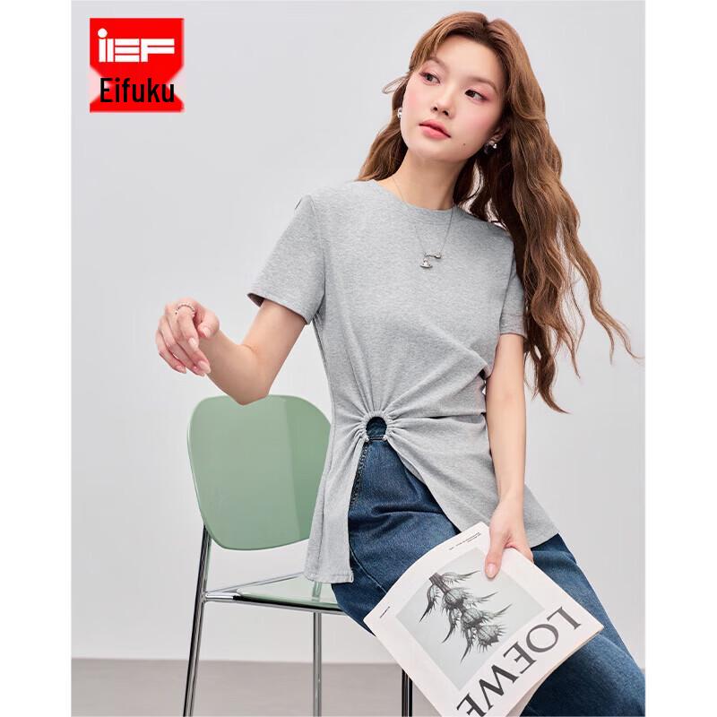 IEF 2026 S/S Korean Style Slim Fit T-Shirt