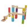 Holz Kugelbahn Konstruktion Lernspielzeug STEM Spielzeug Pädagogisches Interaktives Kugelbahn Labyrinth Spiel