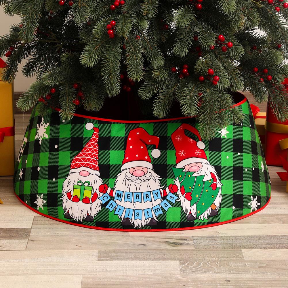 Decorative Tree Collar Waterproof Holiday Tree Stand Skirt For Holiday Festival Decor