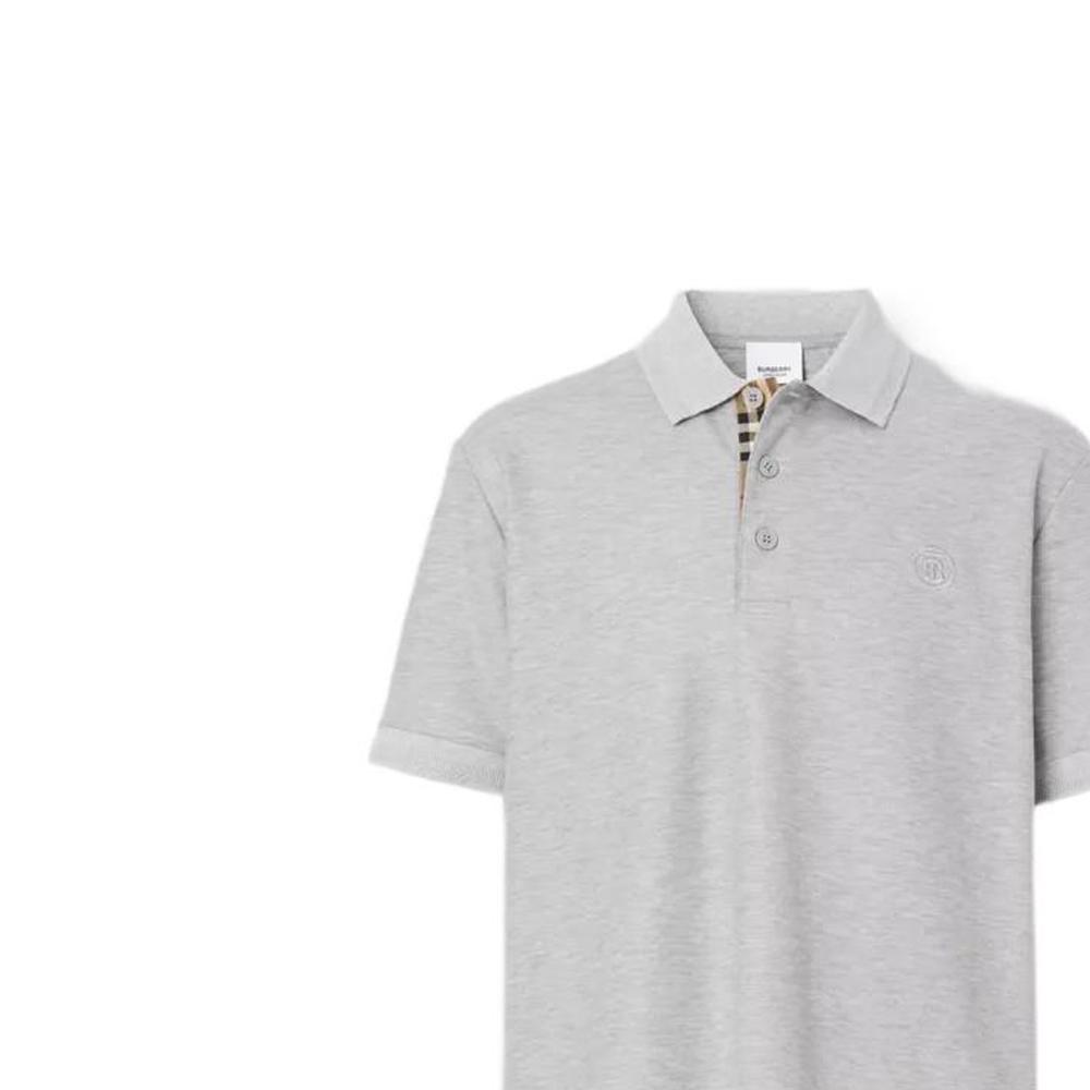 Burberry Logo-embroidered Polo Shirt 80529661