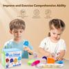 Matching Letters Ice Cream Toy Alphabet Match Uppercase Lowercase Color Cognitive Pairing Game Education Learning For Boy Girl