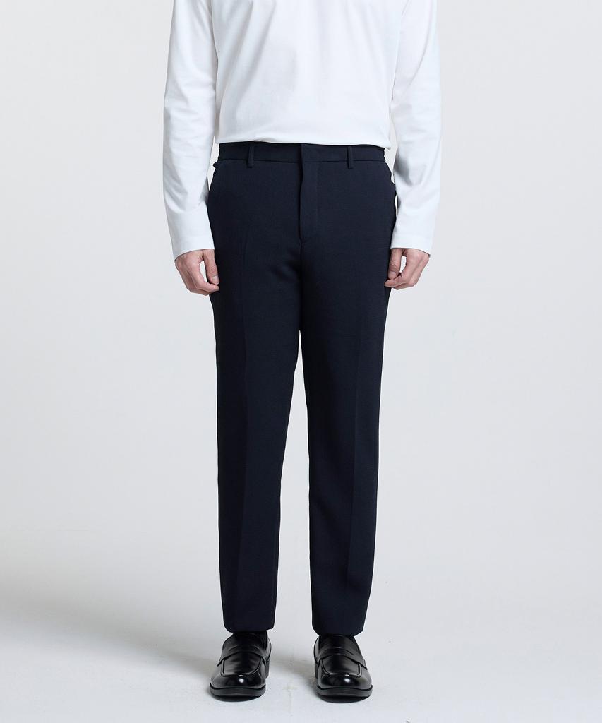 STCO Diems Seersucker Double-Sided Elastic Waist Pants_Navy (Tapered Fit)_Depva11Csn