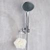 Shower Head Holder 90° Rotatable Adhesive No Drill Wall Mount Removable Bracket for Bathroom Shower Accessory