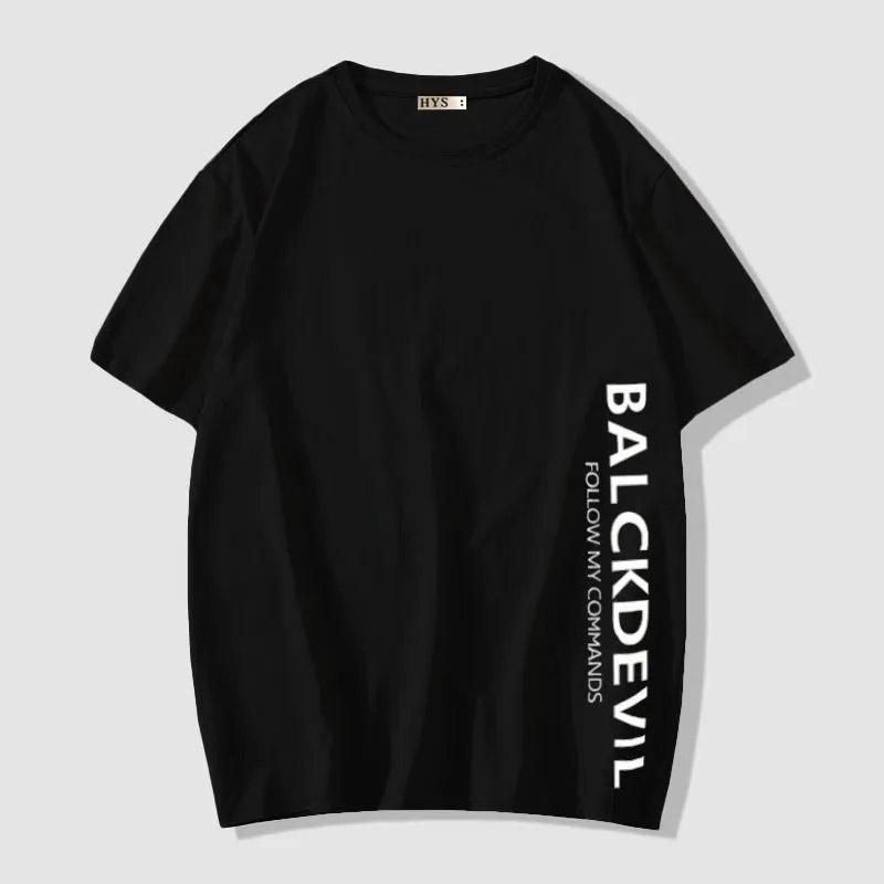 

Мужская футболка с коротким рукавом, летняя трендовая свободная нижняя рубашка, одежда, футболка большого размера, мужская рубашка для подростков M