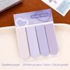 Gradient Sticky Notes Aesthetic Self-Adhesive Memo Pad Sticky Notes Set Compact Removable Page Markers For Notebook Stationery