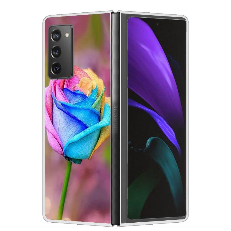 For Samsung Galaxy Z Fold2 Fold4 Fold5 Case Shockproof Hard Plastic PC Back Cover For Samsung Galaxy Z Fold 3 5 4 5G Phone Cases