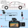 Neue Wifi 3 Kamera Auto Dvr Dash Cam FHD 1080P 3 Kanal Objektiv Dash Kamera Innenraum Dashcam Video Recorder Black Box Super Nachtsicht