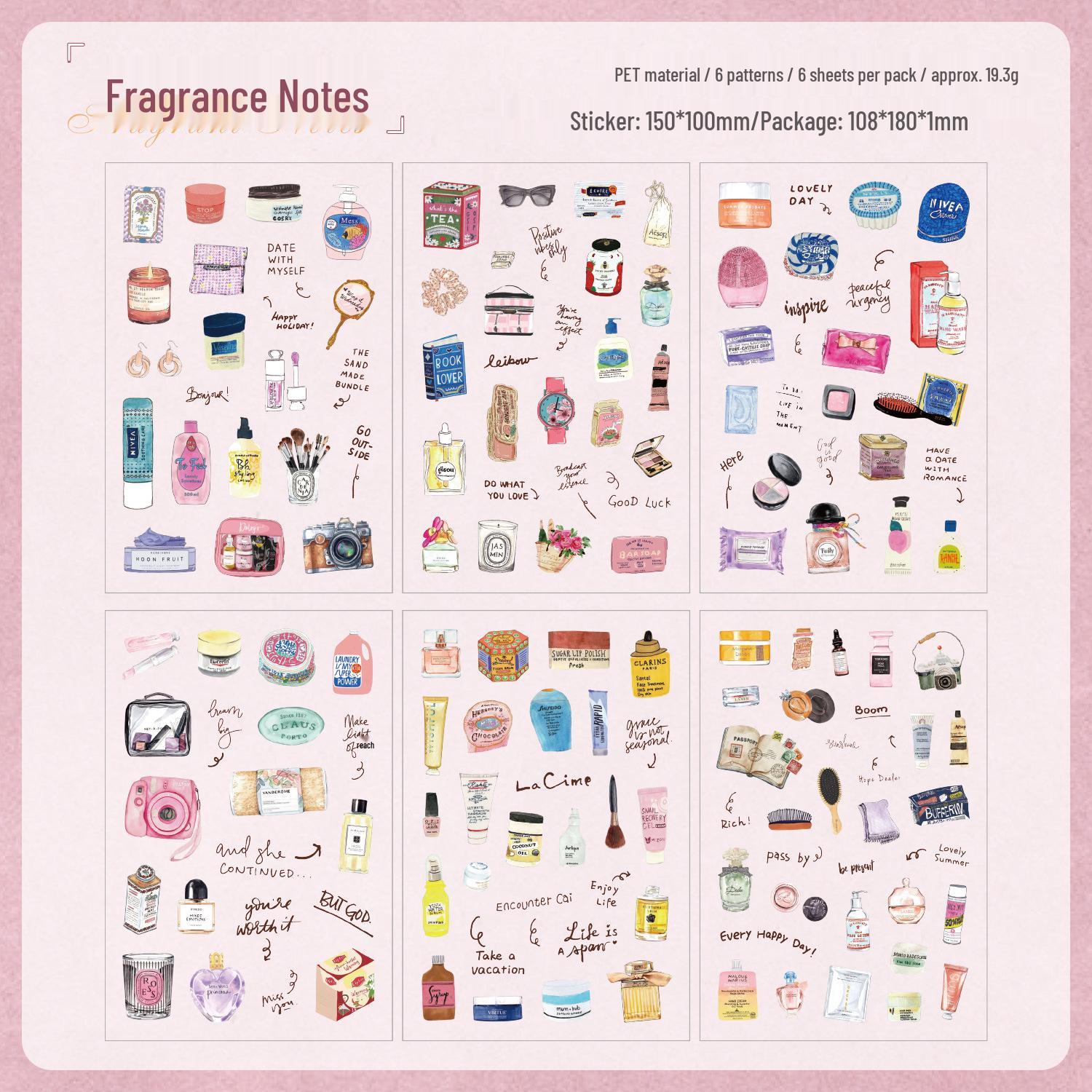 Yuezhen Life Journal Stickers: Waterproof, High-End, Versatile Designs for Journals and Scrapbooks