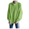 Womens Off The Shoulder Sweater Casual   Knitted Loose Long Sleeve Pullover