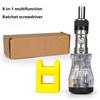 Manual Ratchet Corner Screwdriver Multi-Angle Phillips and Flathead Screwdriver Tool Set