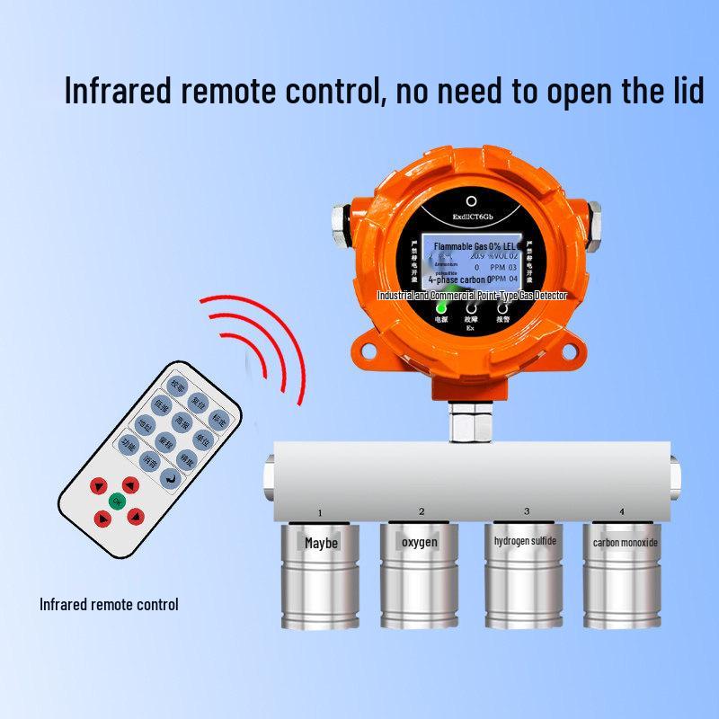 Explosion-Proof 24/7 Gas Detector and Analyzer