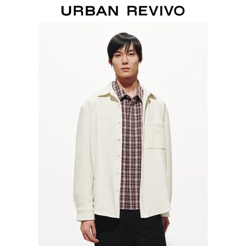 UR2026 Men s Textured Patch Pocket Commuter Shirt XS