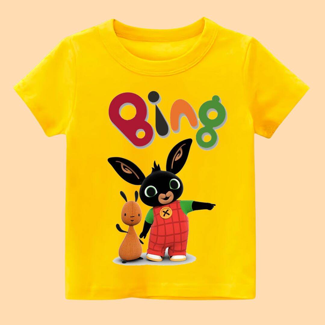 

ДИТЯЧА ФУТБОЛКА З КОРОТКИМ РУКАВОМ УНІСЕКС З ПРИНТОМ БІНГ 100