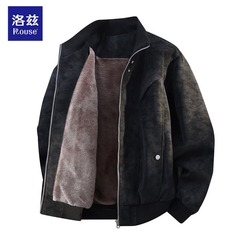 Men's Premium American Barn-Style Faux Leather Winter Jacket