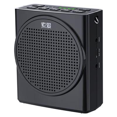 Soaiy Portable Voice Amplifier & Bluetooth Speaker CN Plug (adapter Included)