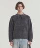 NOISE Coloring Brushed Oversized Knit - Charcoal