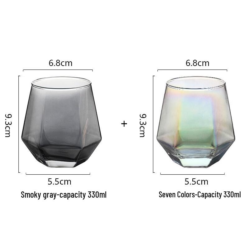 Thickened Glass Hotel Mouthwash Tumbler