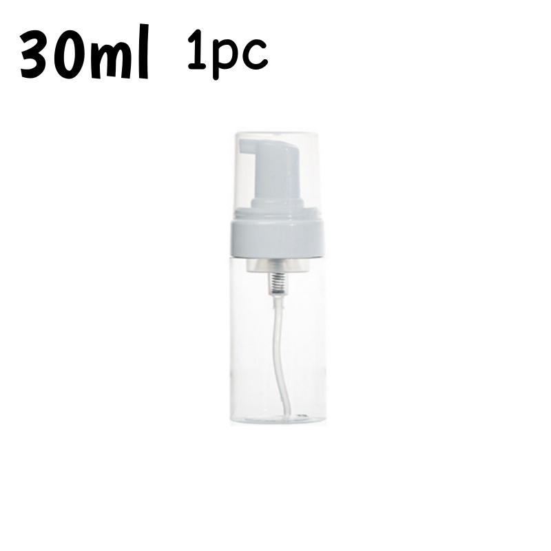 2/1 Stück Schaumpumpe Flasche Leer Plastik Mousse Spender für Gesichtsreiniger Seife Nachfüllbar Reise Shampoo Behälter 30-100ml