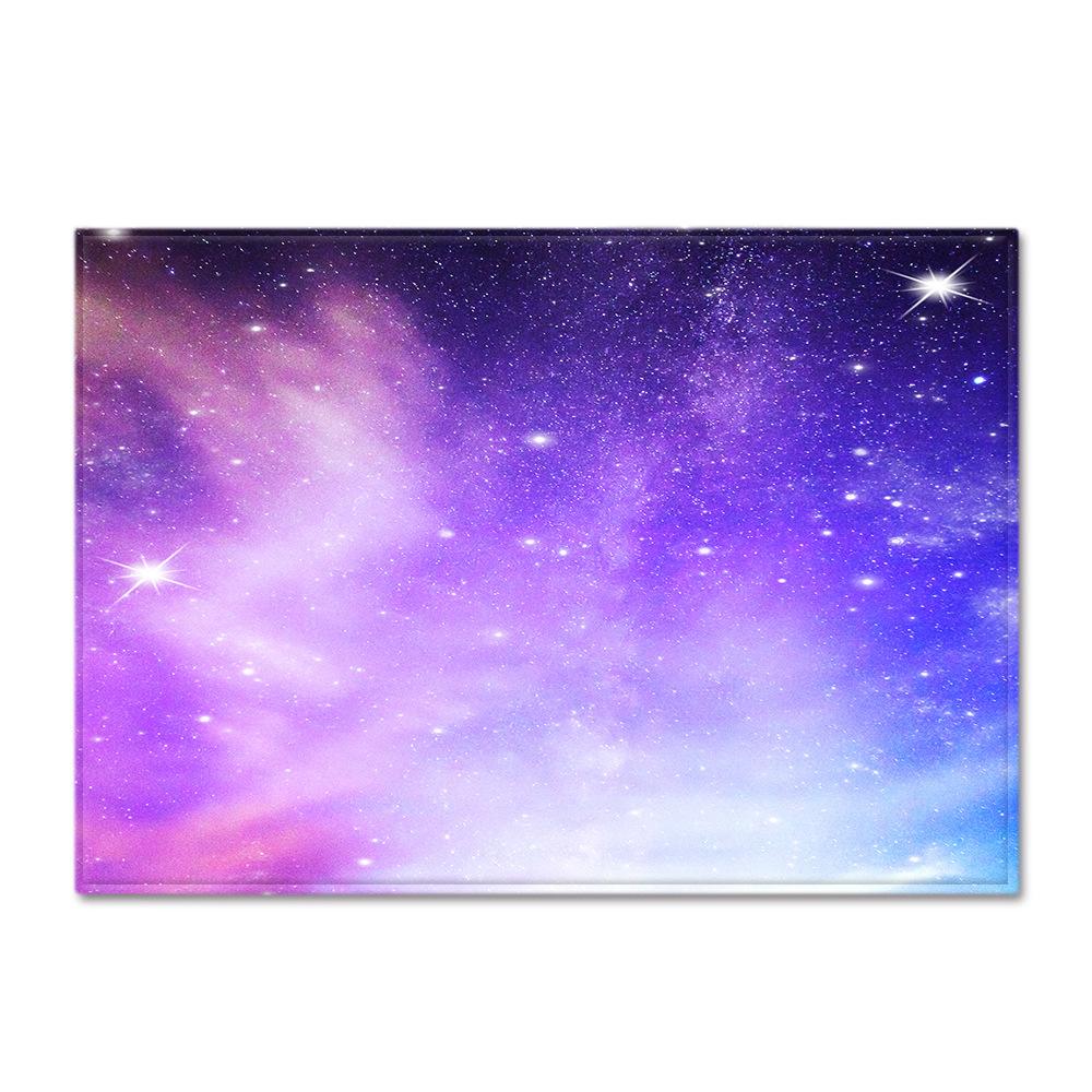 Gradual Change Large Carpet Feather Wind Bedroom Floor Mat