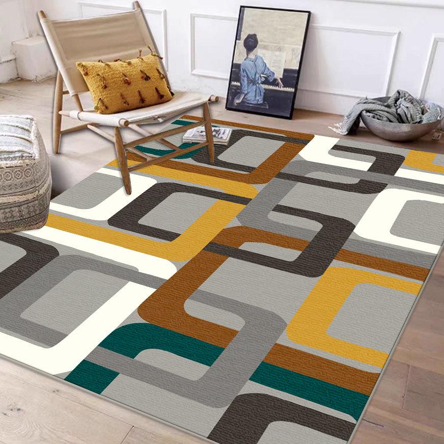 Nordic High-End, Dirt-Resistant Carpet for Living Room and Bedroom