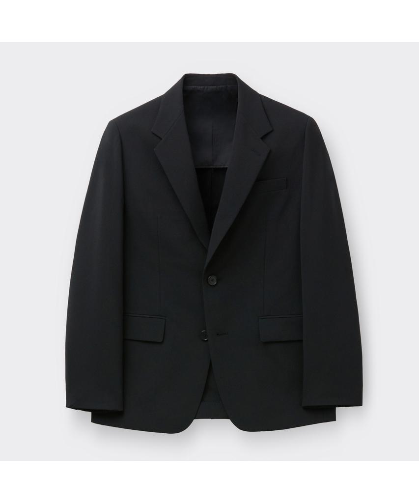 Customellow Black Regular Fit Setup Jacket C9Jam26401Bkx