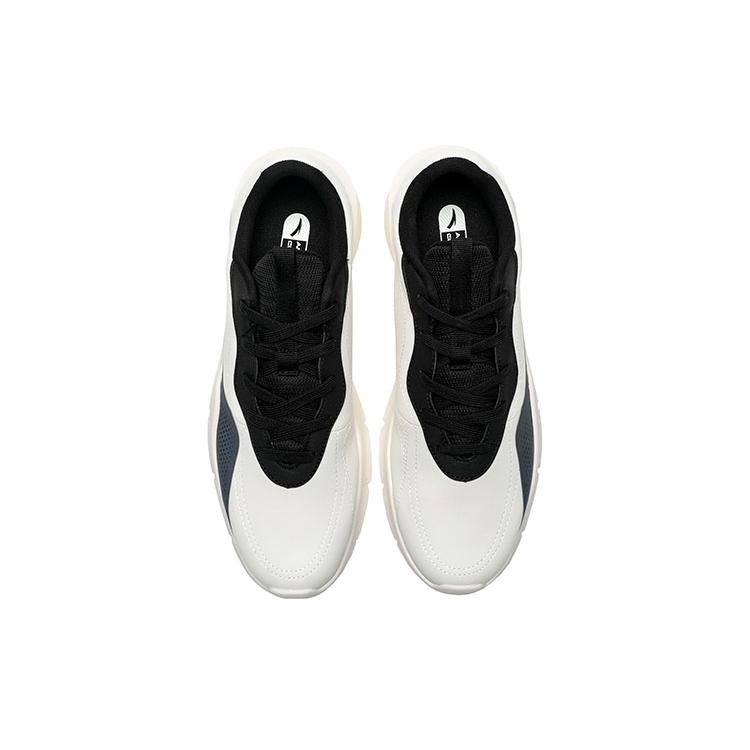 New Anta Variety Training Collection Abrasion Resistant Cushioning Low Top Training Shoes Men's White Gray Black 112237701-5