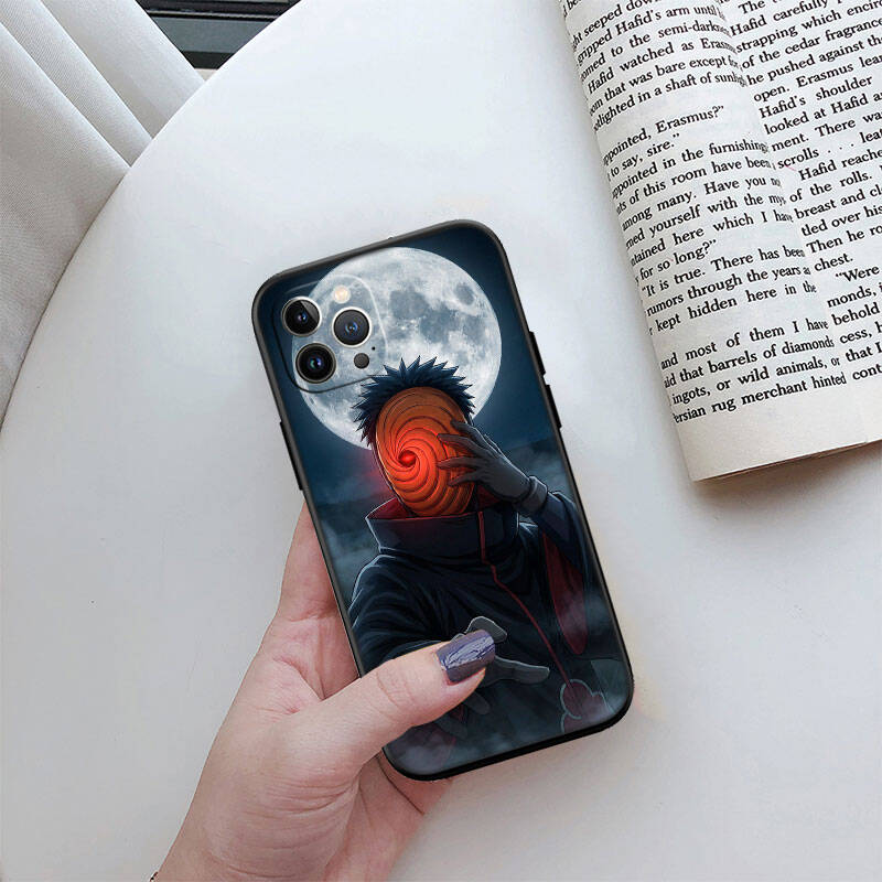 MH151 Uchiha Obito Phone Shell Case for iPhone 7 8 11 12 13 14 15 16 17 16E XS Pro Max XR X SE Air