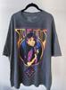 Stevie Nick Vintage Style Graphic Print Short Sleeve Charcoal T Shirt AHN02529