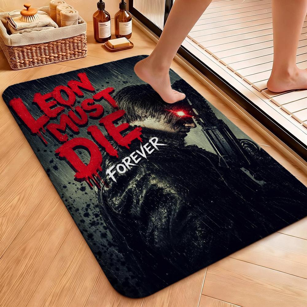Resident Evil Death Island Rectangular Rug Thick Nonslip Carpet For Kids Bedroom Play Area Home Decor Memorial Gift