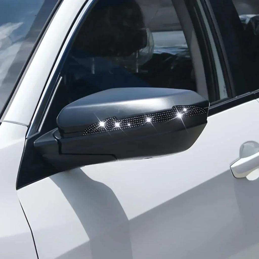 Bling kamínkové chrániče proti poškrábání klik dveří auta Vhodné pro všechna auta Vozidla SUV Boční zrcátka Ochranné lišty hran dveří auta Amagi