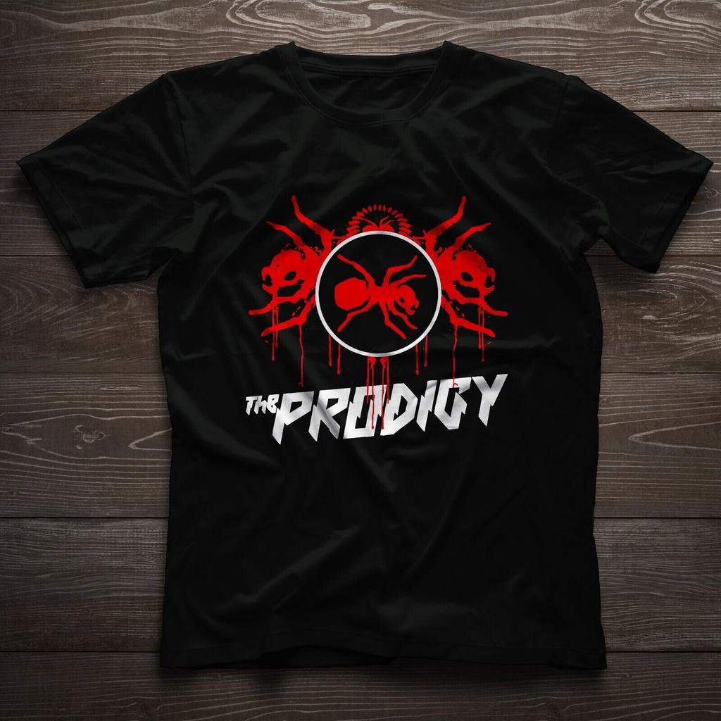 Vtg The Prodigy Music Band Cotton Black All Size Unisex Tee Shirt TU438