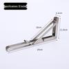 Thickened Stainless Steel Foldable Triangle Shelf Bracket for Wall Support