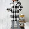 Women's Autumn/winter Lamb Cardigan Hooded Zipper Fleece Casual Coat