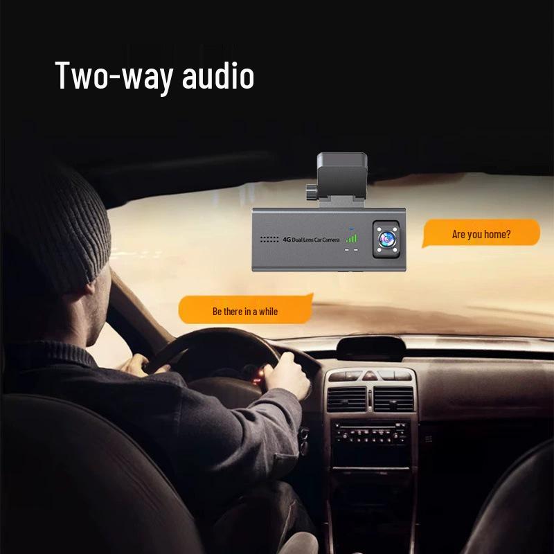 4G Dual Lens Dash Cam with Radar Sensing, GPS, and Remote Monitoring