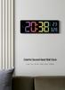Multifunctional Large Screen Wall Clock for Living Room & Gym - Model 6663