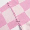 2026 New Plaid Knit Round Neck Women's Sweater - Loose, Versatile Long Sleeve
