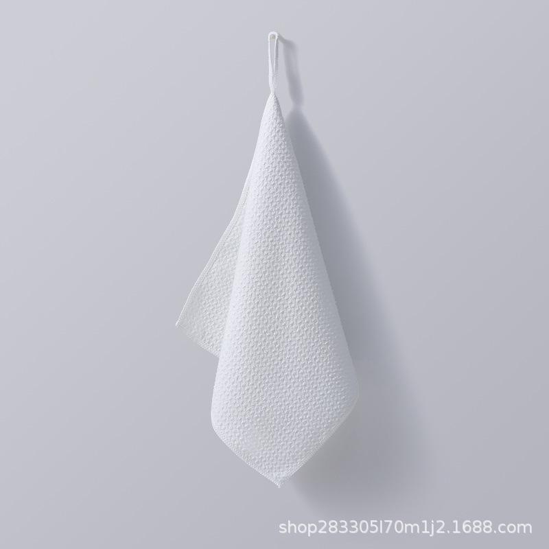 

Кофейный бар Вафельная салфетка из микрофибры для уборки, Впитывающая, Не линяющая 30x30cm белый