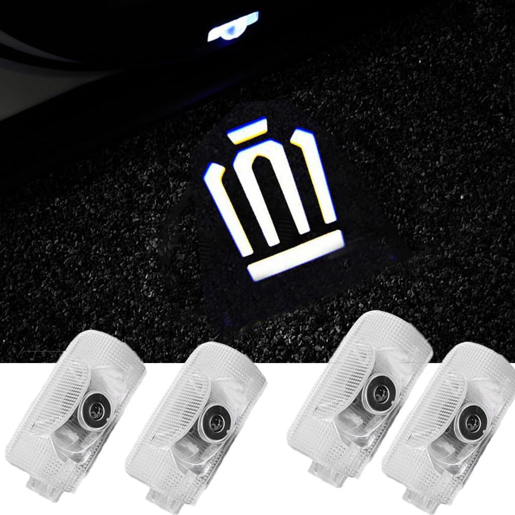 New Crown 16th Generation Courtesy Light, Door Welcome Light, Curtain Lamp, LED Logo Projection,