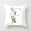 Luxurious 26 Letter Polyester Pillow Case For Sofa Car And Home Decor