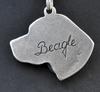 Beagle - Hundehalskette, einzigartiger Schmuck für den Hunde-Fan, einzigartiger Schlangenanhänger von der Marke Art-Dog